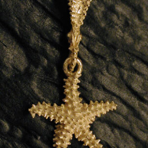 Ciondolo stella marina in oro [Cod. CD 076-OG]